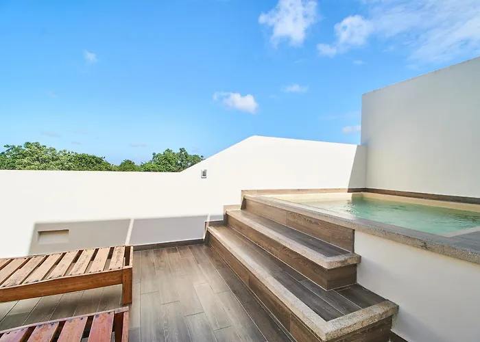 Jungle Penthouse With 2 Pools And Private Rooftop Terrace Tulum